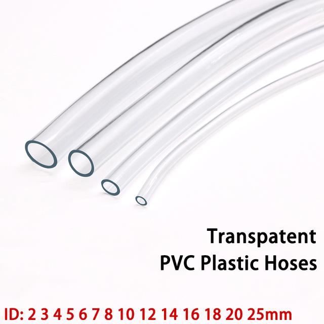 Lot De 3 Tuyaux PVC Rigides 21 Mm ID X 25 Mm OD X 0,5 M - Noir, Pour Eau Ou Vidange - Par Uxcell