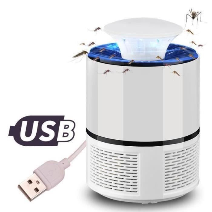 Lampe Anti Moustique USB, Tue Mouche Electrique Interieur, Anti Moustique  Rechargeable, Anti Insectes Exterieur Répulsif [60] - Cdiscount Jardin