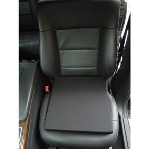 Rehausseur De Siège Auto Adulte – Coussin Confort + Soutien Lombaire – Surélève De 8 Cm – Améliore La Visibilité – Pour Voiture, Bureau