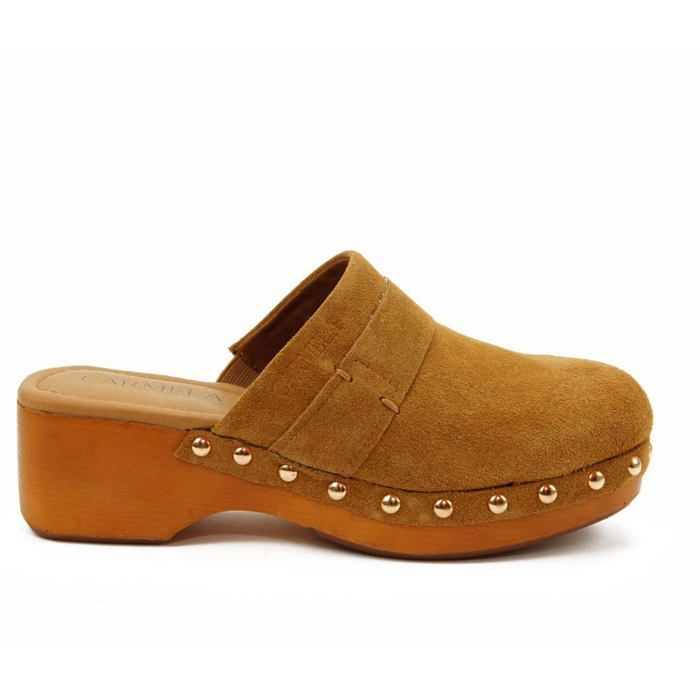 Sabot Femme CARMELA 160452 Cuir Talon Bloc 5cm