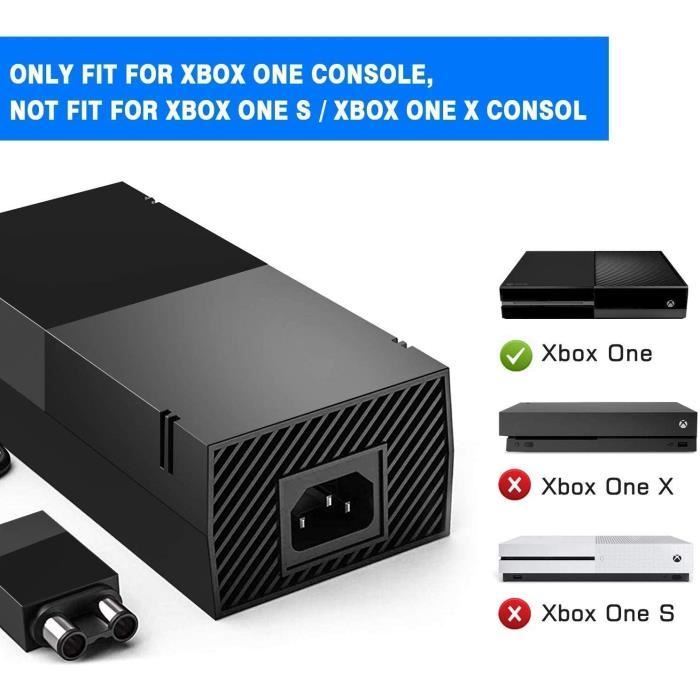 Chargeur Alimentation Pour Xbox ONE - Tension 100-240V Auto - Neuf Scellé - Compatible Microsoft