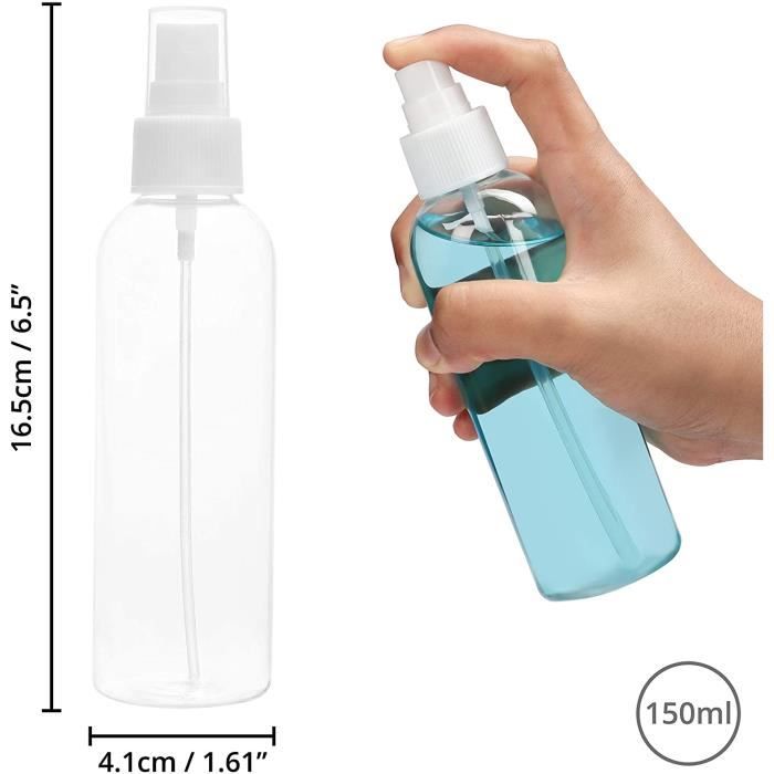 LANMOK 17 pcs Kit Flacon Spray Vide 60ml, Bouteille Spray Vide  VaporisateurPlastique Contenant Liquide avec Etiquettes et Entonnoirs -  Cdiscount Au quotidien