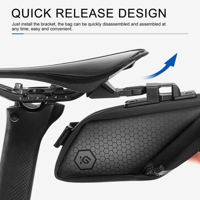 ROCKBROS Sacoche de Selle Vélo de Route Arrière Mini Sac de Queue VTT