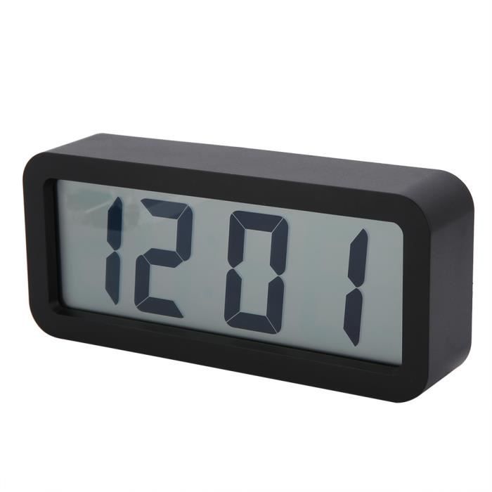 Réveil Violon Misppro - Horloge De Table Mignonne En Forme De Violon - Cadeau Musique Original - Rouge