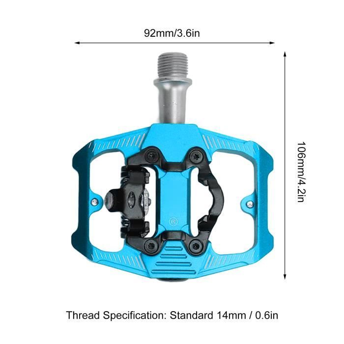Pedale velo double fonction store
