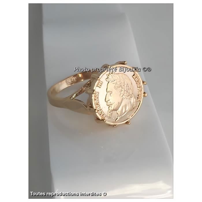 Poinçon bague plaqué or outlet