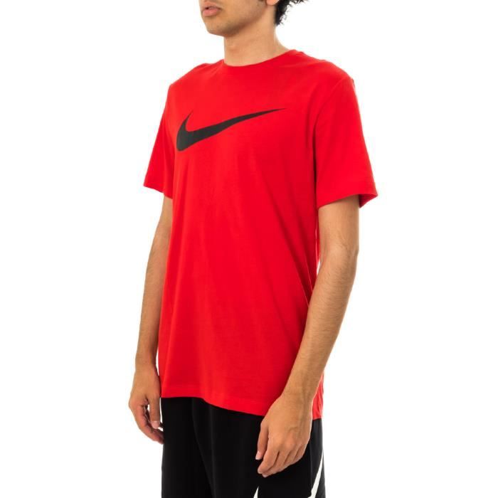 Nike T shirt homme Nike Tee Icon Homme Rouge Cdiscount Pr t Porter