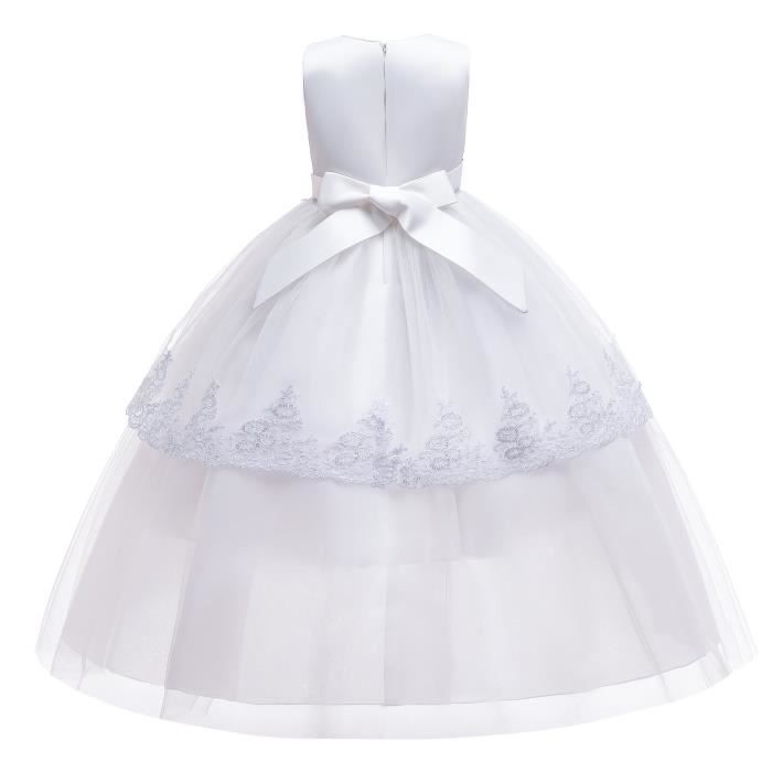Robe ceremonie fille blanche 12 ans Cdiscount fille 12 ans