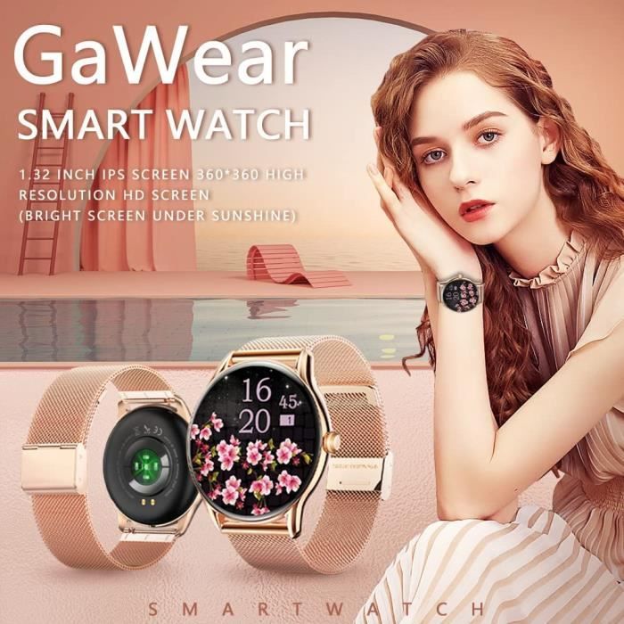 Montre connectée best sale avec gps femme