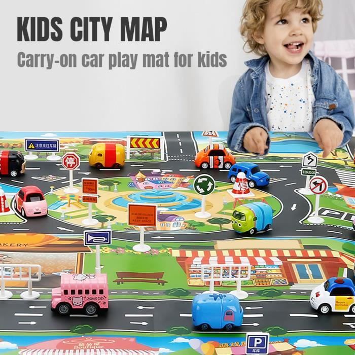 Générique Tapis Voiture Enfant, Circuit D'activité Bébé