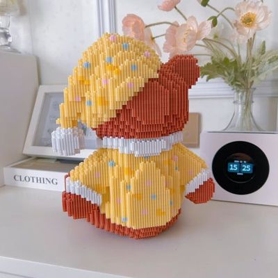 Blocs de construction ours violents surdimensionnés, jouets assemblés, jouets éducatifs pour adultes et enfants, cadeau d'anniversaire, modèle de poupées 26 Blocs de construction ours violents surdimensionnés, jouets assemblés, jouets éducatifs pour adultes et enfants, cadeau d'anniversaire, modèle de poupées 26