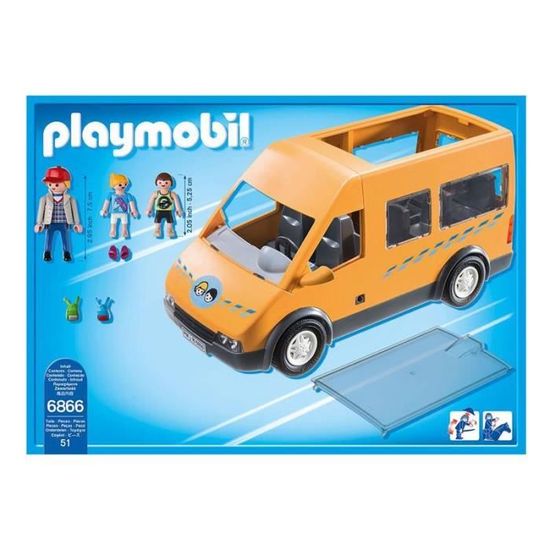 Playmobil 6866 City Life Bus Scolaire Achat Vente Univers
