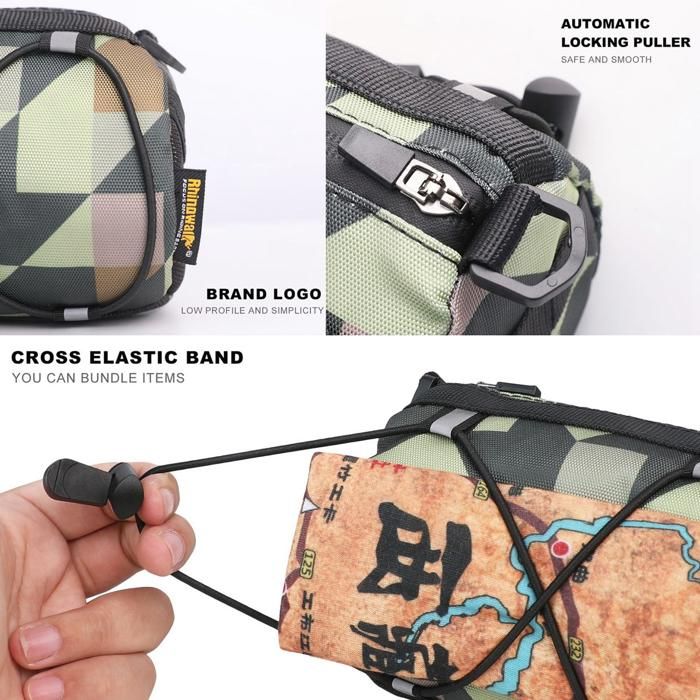 Sac Guidon Isotherme Sac Porte-bouteille Vélo Rhinowalk - Isotherme Avec Fixation Guidon Porte-gourde Guidon Vélo