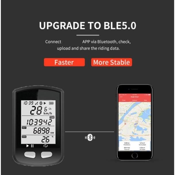 Compteur velo connecté smartphone sales