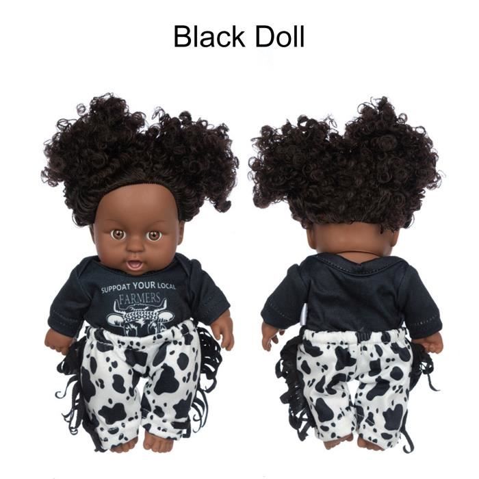 Poupee bebe noir discount