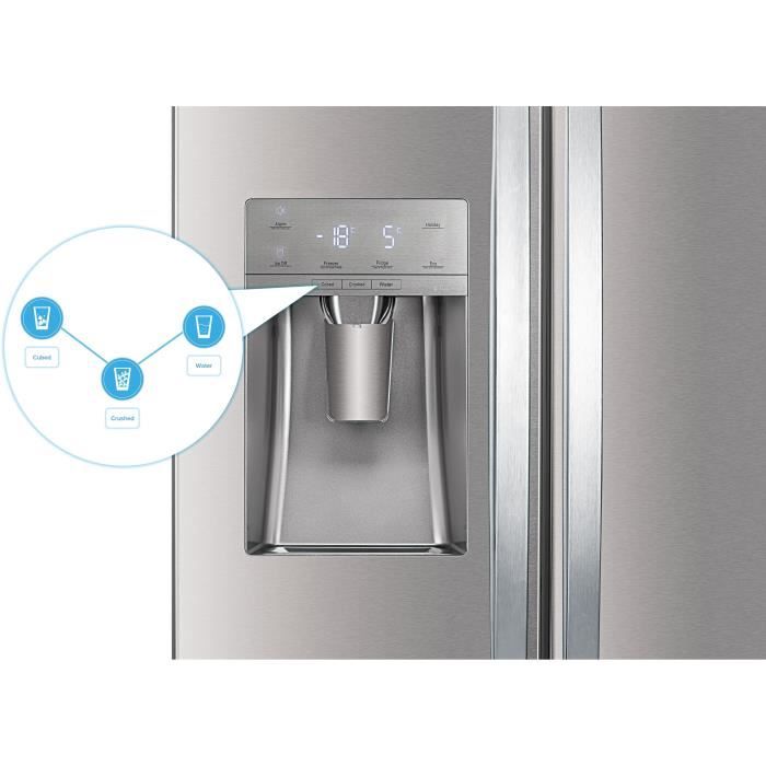 Réfrigérateur Américain HISENSE RS694N4IIF 2 portes 562 L l 74