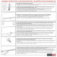 Barre de Protection Latérale pour Opel Mokka X 2016-2020 en acier inoxydable Chromé-3