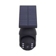 Projecteur Caméra factice solaire IP65, 250 lumens, détecteur de mouvement, Noir-3