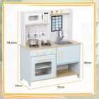 Cuisine Jouet AIYAPLAY Avec Lumières Et Sons - Évier à Eau, Cafetière, Micro-ondes, Frigo - Pour Enfants 3-8 Ans - 3