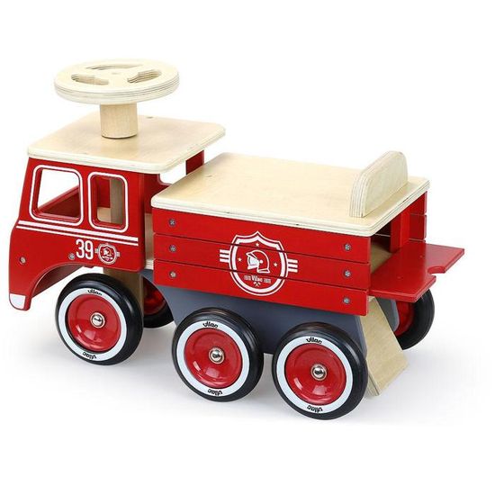 Vilac - Porteur camion de pompier - VILAC - Cdiscount Jeux - Jouets