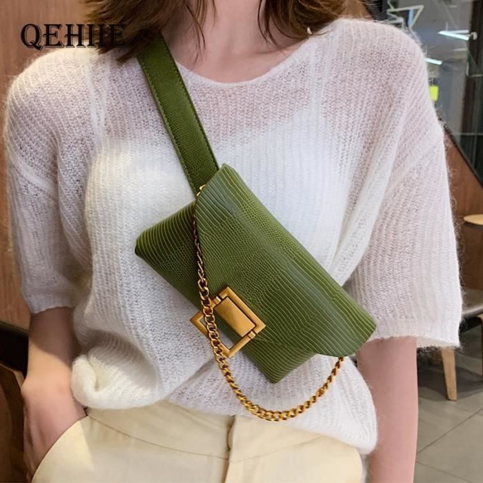 Sac top ceinture luxe
