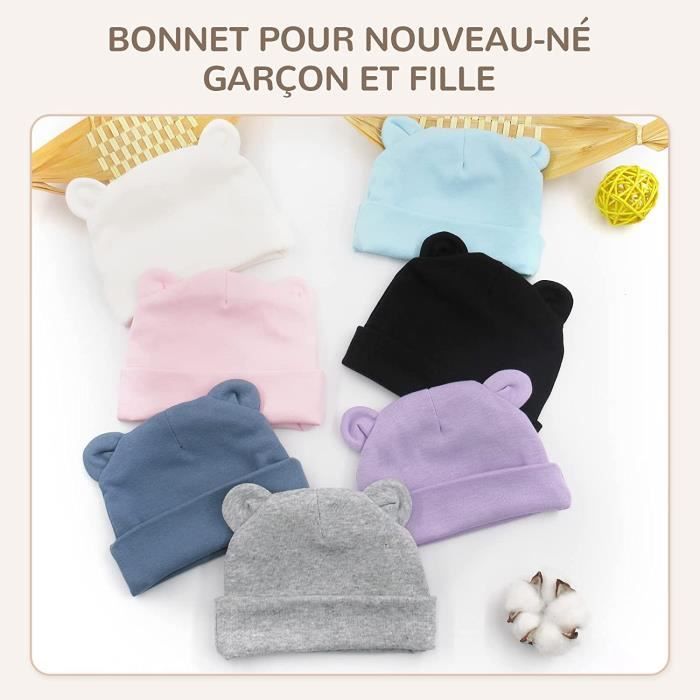 Bonnet fille on sale naissance