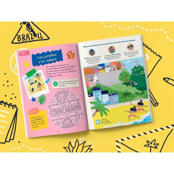 Les Mini Mondes - Magazine enfant Brésil - Dès 4 ans - Cdiscount