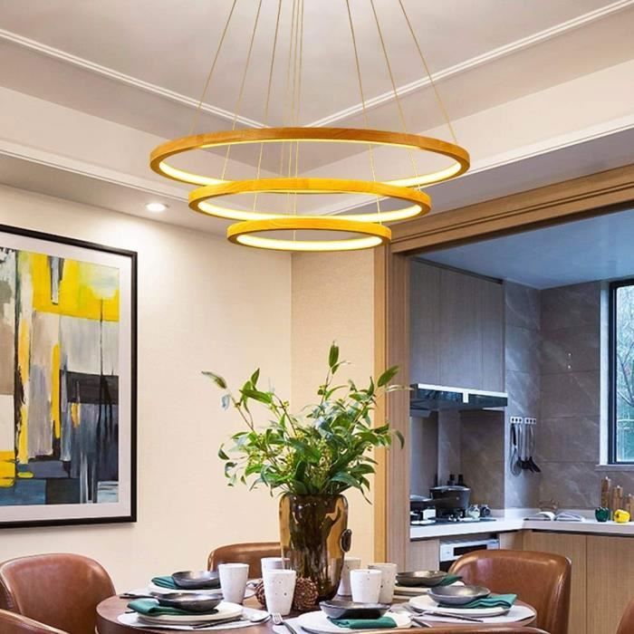 Suspension LED Hofstein Dorée, Lustre Design Moderne Pour Salon Ou Salle à Manger