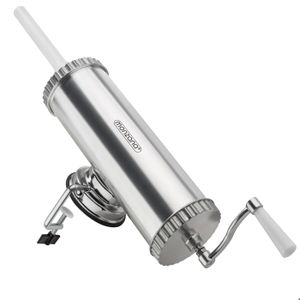 Zeroupshop Lot De 4 Tubes Remplissage Saucisses Acier Inoxydable - Entonnoirs Pour Hachoir Viande