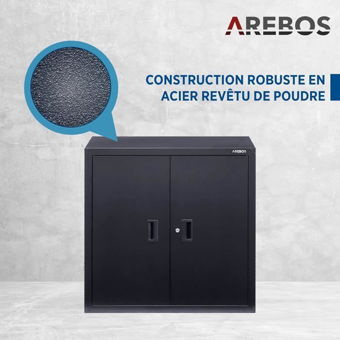 AREBOS Armoire de classement | Armoire de Bureau | Armoire de Rangement