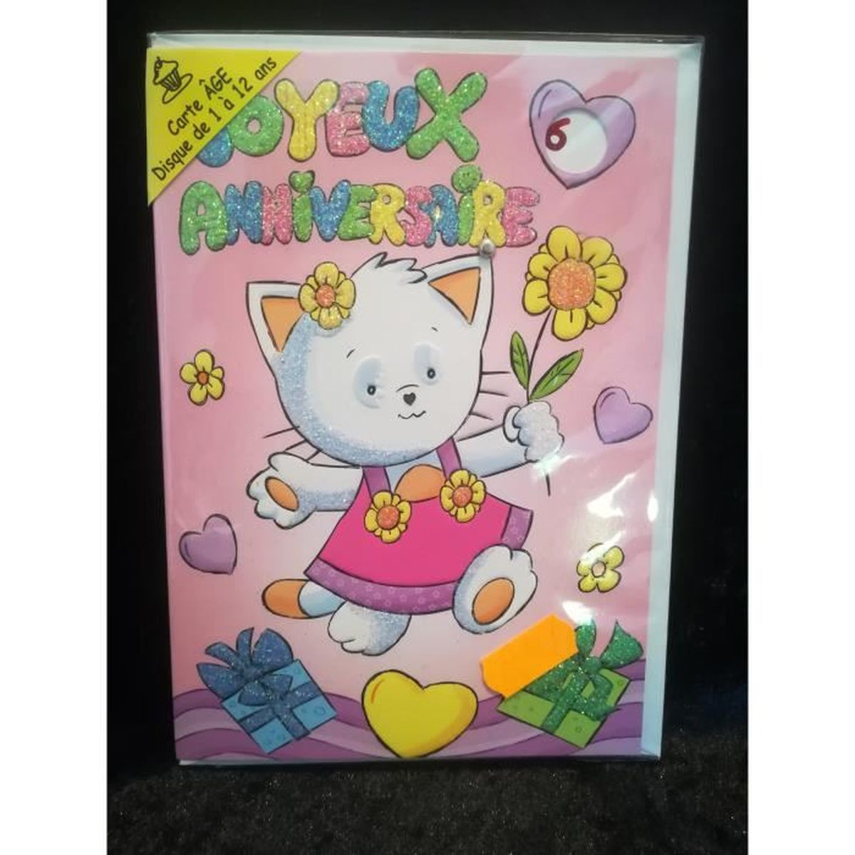 Carte Joyeux Anniversaire 1 12ans Avec Son Enveloppe Achat Vente Carte Postale Deco Cdiscount Carte Joyeux Anniversaire 1 12ans Avec Son Enveloppe Achat Vente Carte Postale Deco Cdiscount