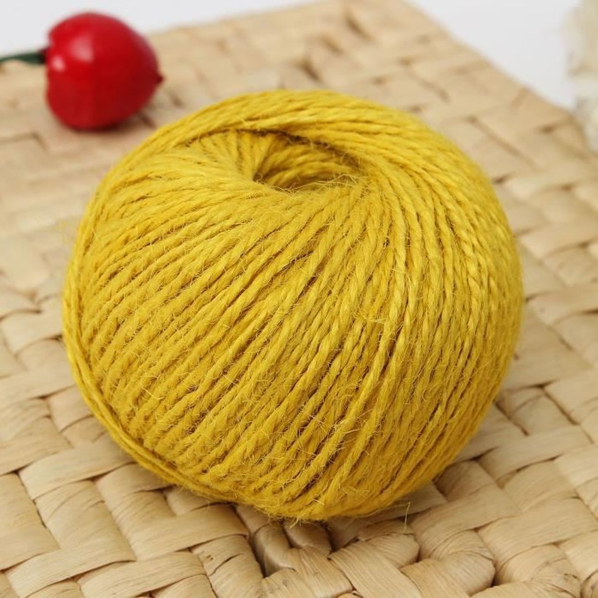 10m Twisted jute toile de jute arc cadeau ficelle corde rustique ruban *FR