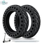 FOOTIER Pneu Plein pour Xiaomi M365/Pro/Pro 2 Trottinette Electrique,Anti Dérapant Anti Crevaison Increvable Solide 8,5 Pouces Avant/Arrière