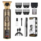 Tondeuse Cheveux Hommes, SEABUTY Professionnelle Tondeuse Barbe Sans Fil Avec Écran LED, Silencieuse pour les Enfants et la Famille