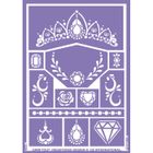 GRIM TOUT Pochoir de maquillage Princesse La Reine des Neiges - Grim'tout