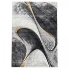 UNAMOURDETAPIS Tapis moderne - 280x380 cm - MADILA Jaune - Polypropylène - UN AMOUR DE TAPIS