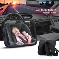 Auto Siège Arrière Miroir Voiture Bébé Rétroviseur de Surveillance pour Soin de Enfant ou Nourrisson en Sécurité- Ro -BOH