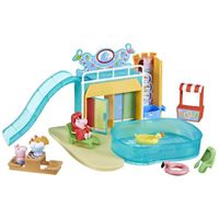 Coffret Peppa Pig Le parc aquatique de Peppa avec 2 figurines et 15 accessoires pour enfants dès 3 ans
