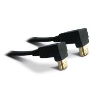 Metronic Cordon HDMI plat à fiches coudées