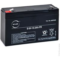 NX - Batterie plomb AGM S 6V-10Ah FR 6V 10Ah T2...