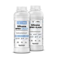 Caoutchouc silicone translucide 1:1 R PRO GLASS (1 kg)