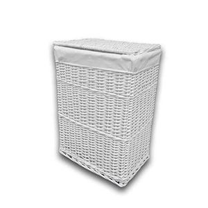 Grand Panier A Linge En Osier Achat Vente Pas Cher