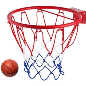 PANIER DE BASKET-BALL Ajustable Adolescent Netball Et Net Panier De Basket Intérieur Extérieur Mural Cadre De Tir pour Enfants Diamètre De l'anneau D[553]
