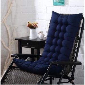 Coussin Pour Chaise De Jardin Bleu Achat Vente Pas Cher