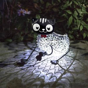 Lampe Solaire Chat Cdiscount