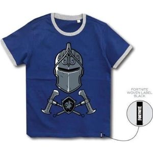 T-SHIRT T-shirt Fortnite Dark Knite, bleu