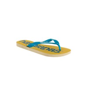 TONG Tongs Havaianas Top Logomania 0121 Beige - Adulte - Taille 45/46