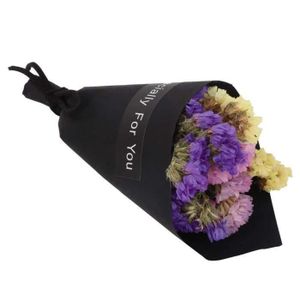 FLEUR ARTIFICIELLE fleur séchée naturelle Fleurs séchées naturelles Mini bouquet de fleurs Décoration de mariage Accessoires photo violet,DG01168