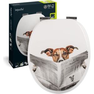 ABATTANT WC Sanitop 40264 4 Abattant WC Motif Business Dog ave