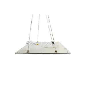 chaînes de suspension pour panneaux LED lampes de serre éclairage linéaire LED Lot de 2 kits de suspension pour panneau d’éclairage LED 